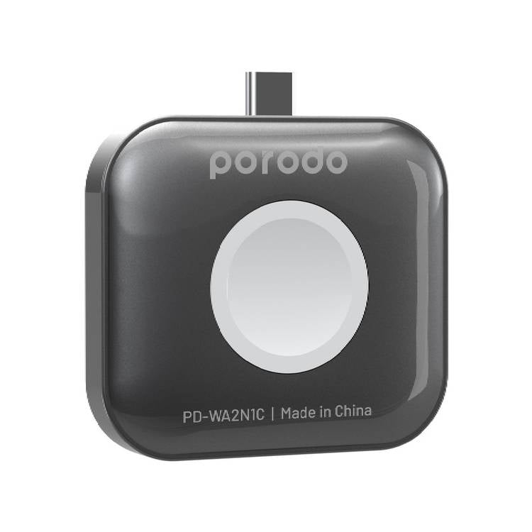 Porodo Dual-Dock Wireless Charger For Watch & Earbuds Power Bank