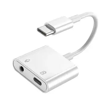 Adapter Dual USB-C Double Type-c Sync Support Music Play And Charging - GL053-1