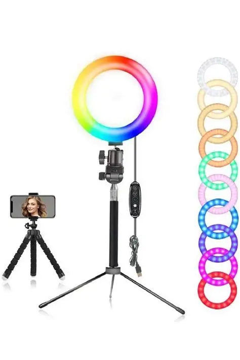 RGB LED Ring Light LJJ-36
