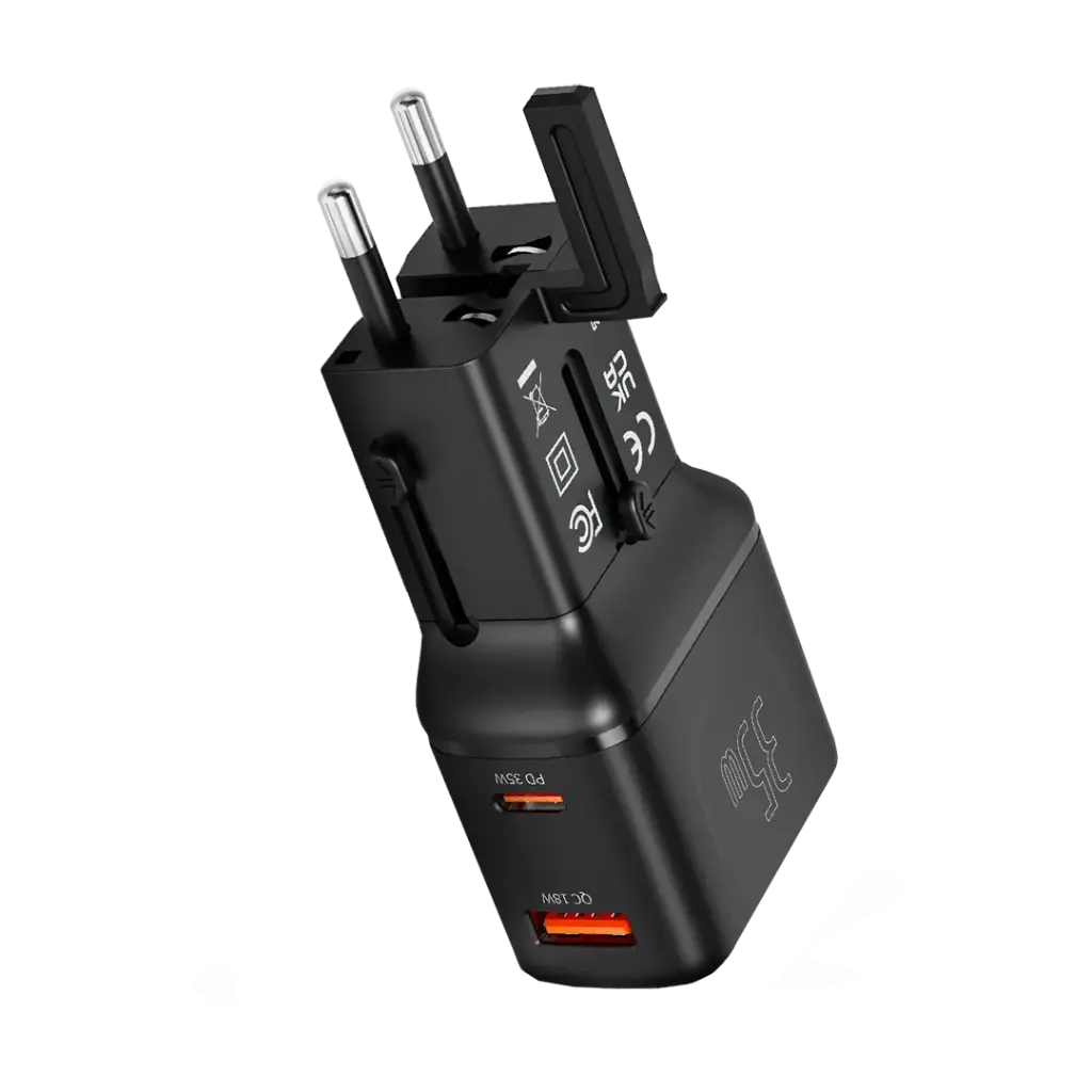 Porodo Universal Travel Pocket Charger PD35W FWC055 GaN