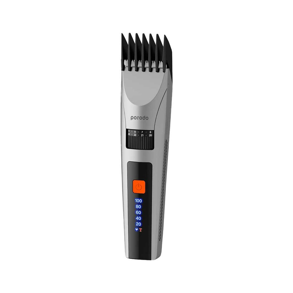 Porodo Cordless Hair Clipper All IN One Grooming Kit - Gray
