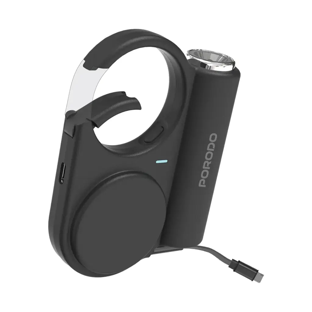 Porodo Outdoor Power Bank 70cm Retractable Tyb-c 5000 mAh PB073