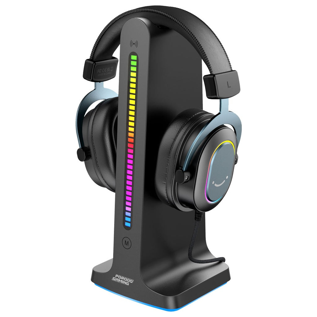 Porodo Dynamic Sound Lighting Headphone Stand - PDX528