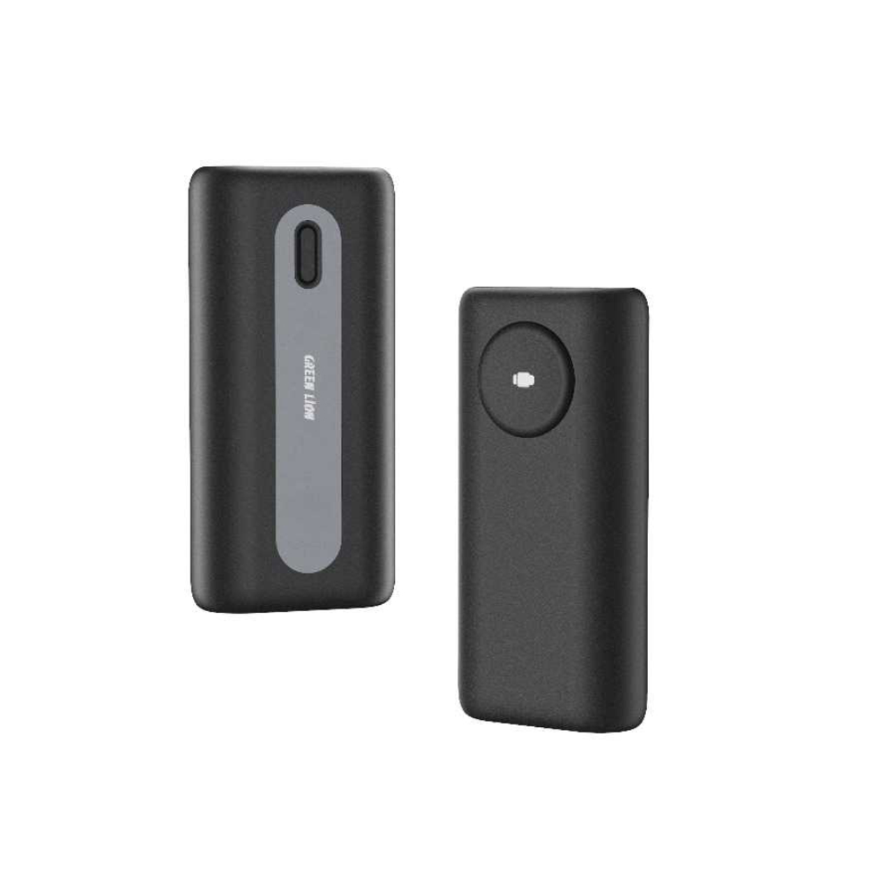 باور بانك جرين ليون 2 في 1 مع شاحن لاسلكي للساعة 10000 مللي أمبير/ساعة