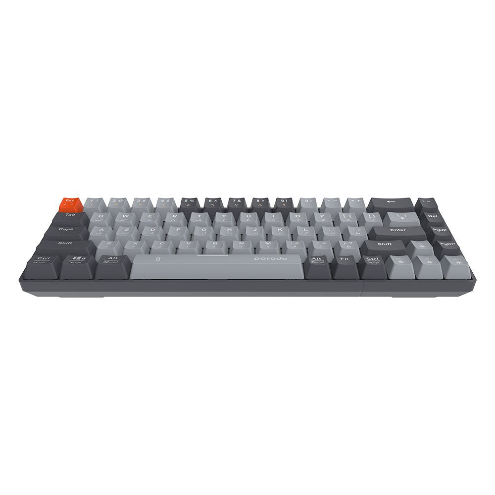 Porodo 68-Key Wireless Mechanical Keyboard Ultimate For Work & Gaming PD - MCOKB - GY