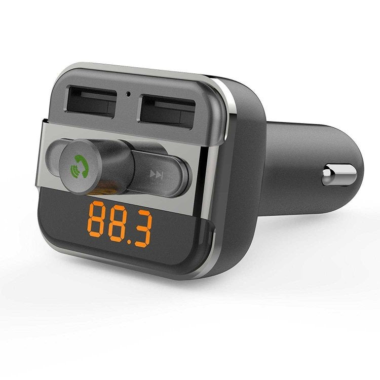 Porodo FM Transmitter 3.4A Car Charger Built in mic