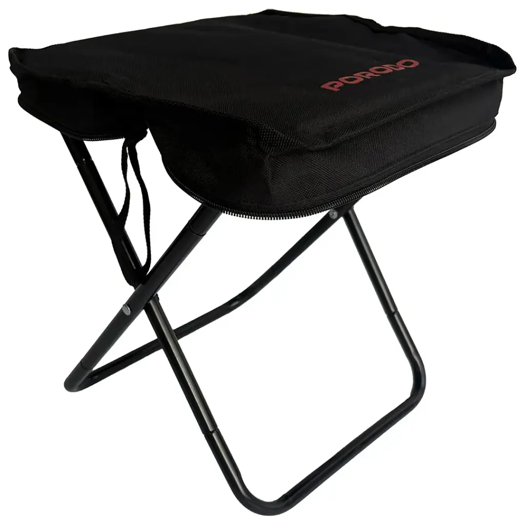 Porodo Quick - Fold Portable Camping Seat black