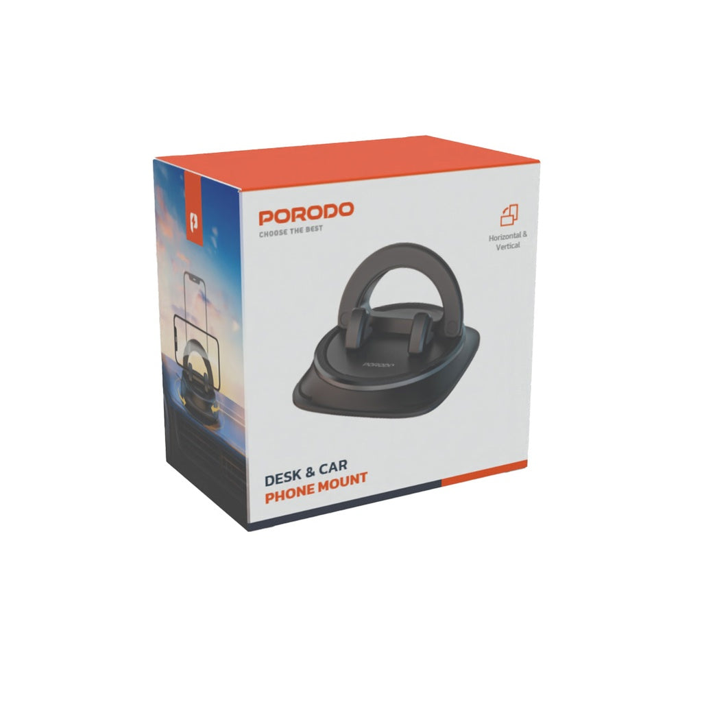 Porodo Phone & Tablet Car Desk Mount
