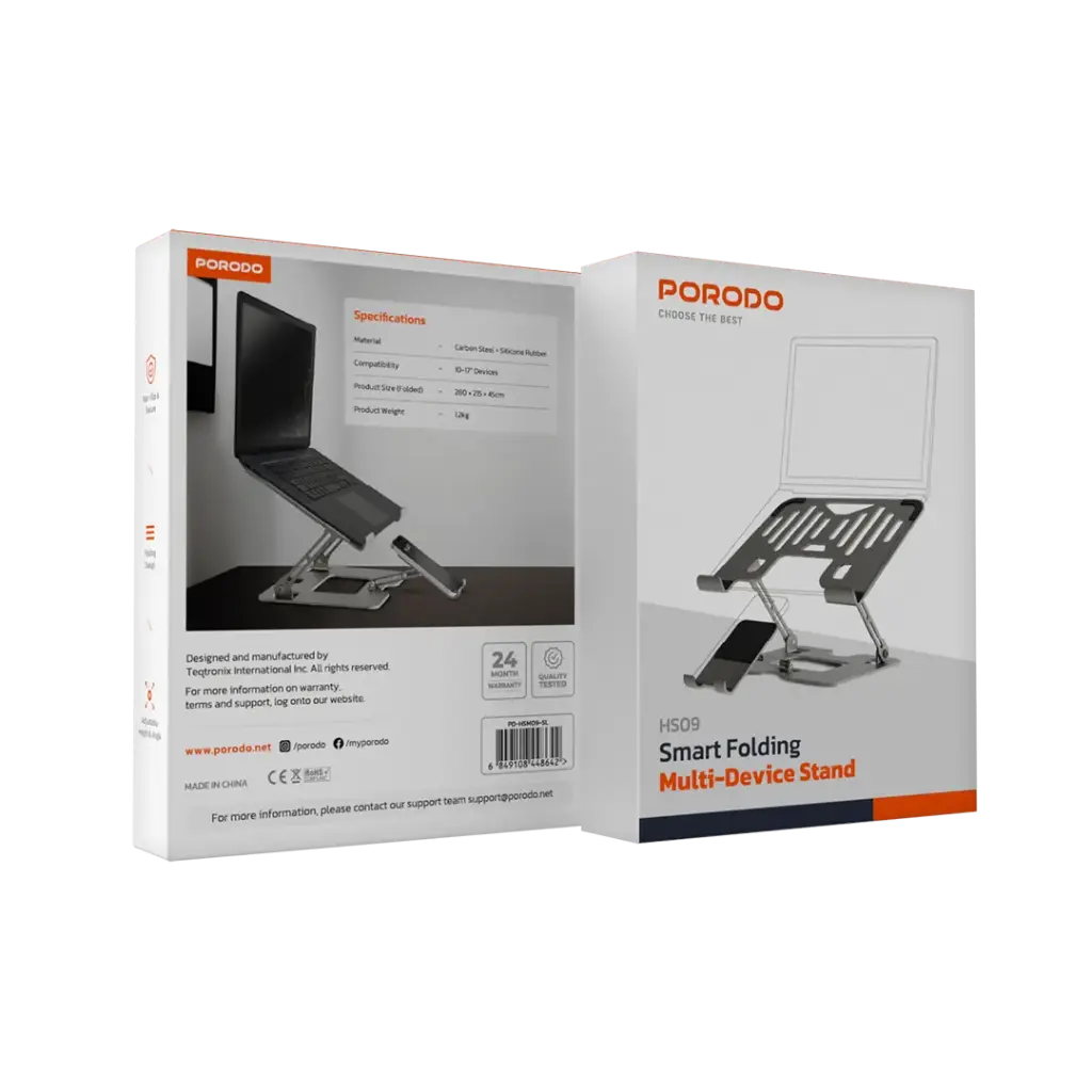 Porodo Smart Folding Multi-Device Stand HS09