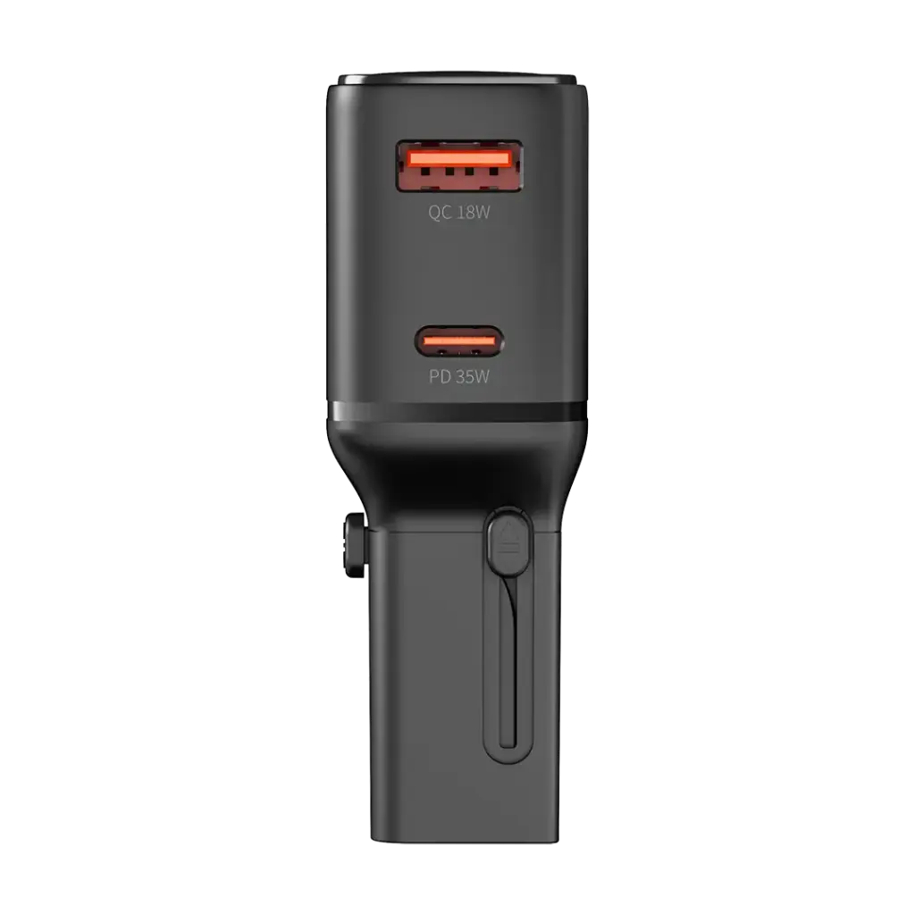Porodo Universal Travel Pocket Charger PD35W FWC055 GaN