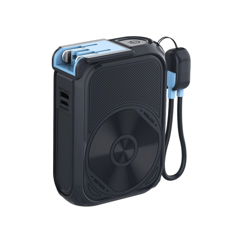 باورلوجي ماج سيف وشاحن PP045 باور بانك 20 واط 10000 مللي أمبير