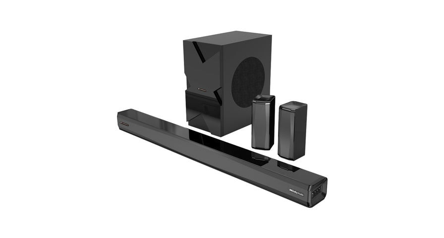 Powerology Dolby Audio 5.1CH Home Theater Systeme DE Cinema Maison 370W - PW014