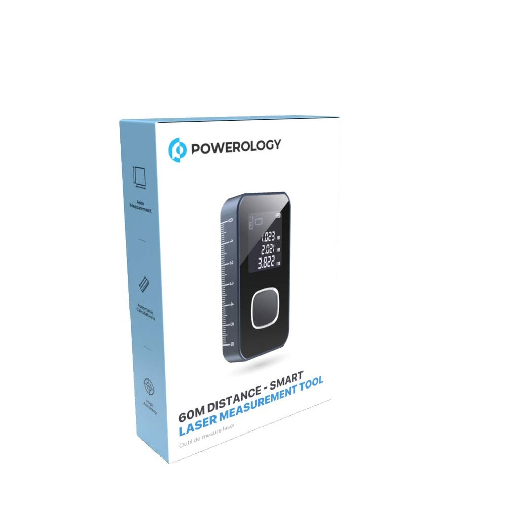 Powerology 60M Distance - Smart Laser Measurement Tool
