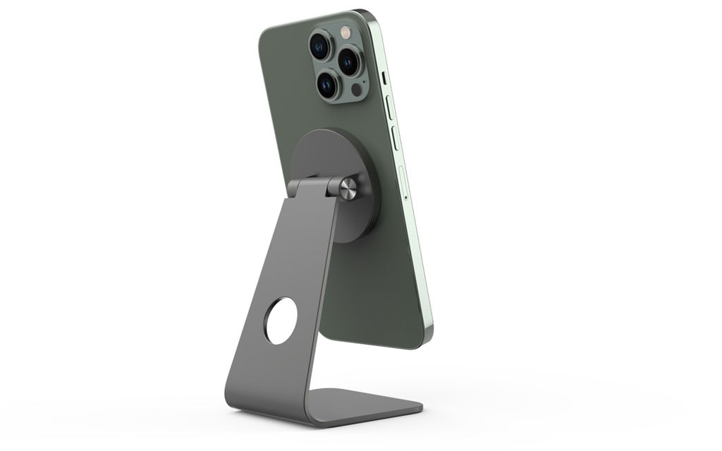 حامل الهاتف Powerlogy المصنوع من الألومنيوم Magsafe