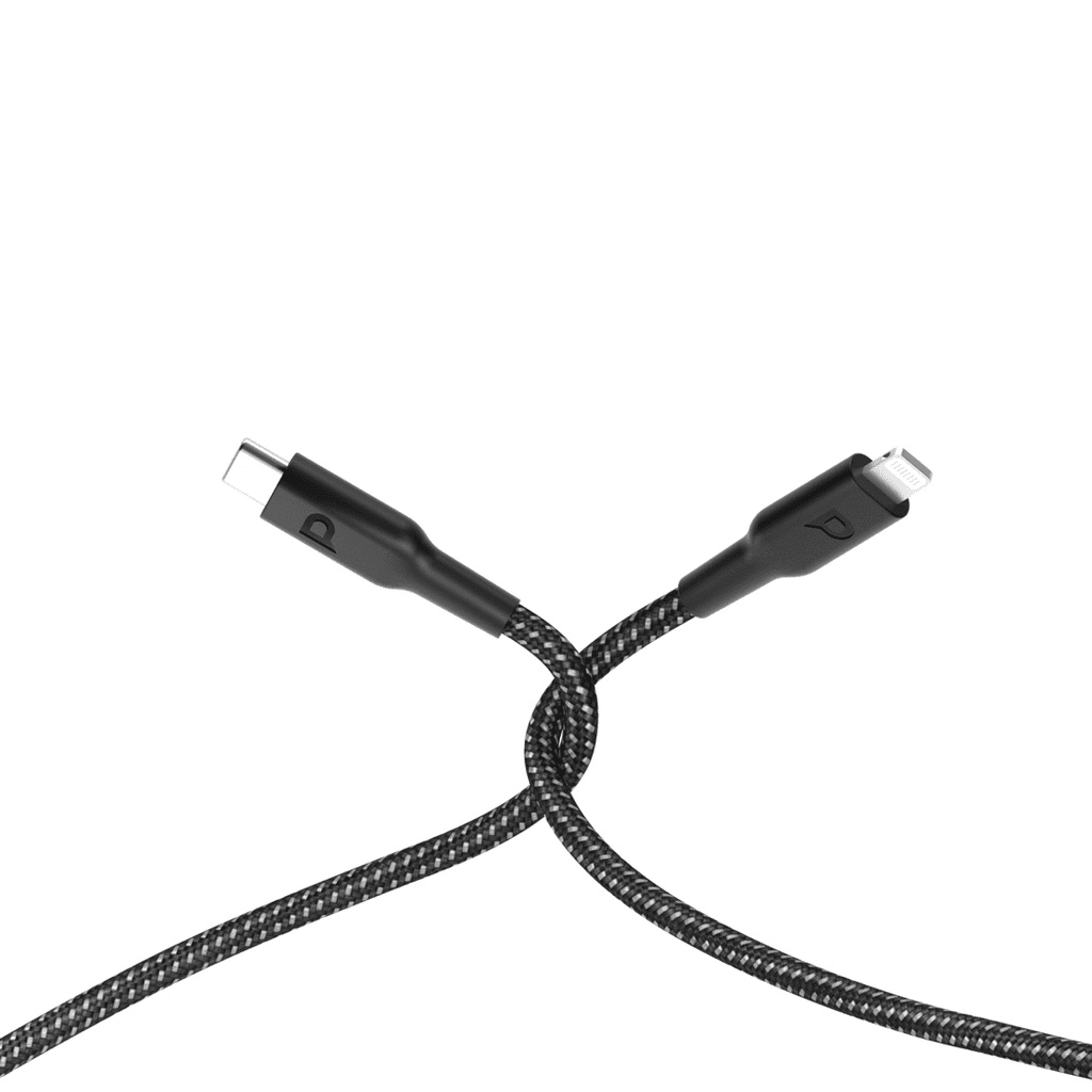 Powerology Braided USB-C to usb-c Data & Fast Charge Cable Connector USB-C 100W