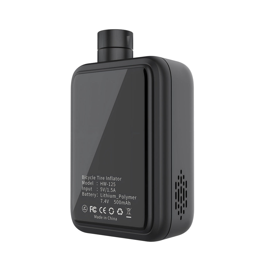 Powerology Super Compackt Tire Inflator Gonfleur De Pneu Super Compackt - Black