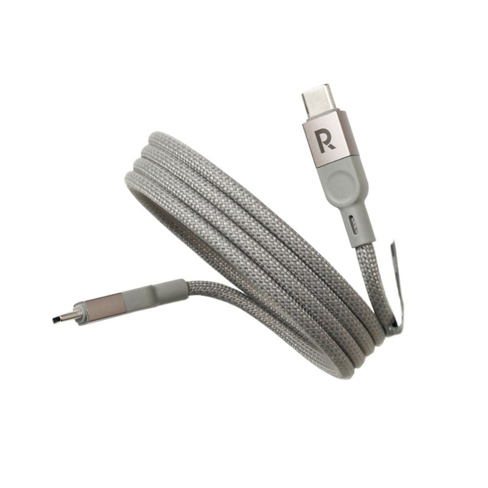 كابل مغناطيسي من Ravpower Mag Link و النايلون المضفر 100 واط من USB-C إلى USB-C بطول 1.2 متر RP-CB1039