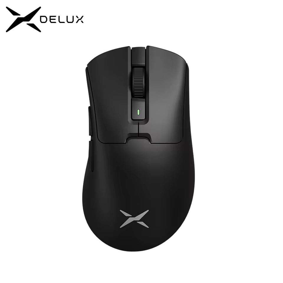 Delux Strive For Excellence Lightweight Ergo Gaming Mouse - M900 Black