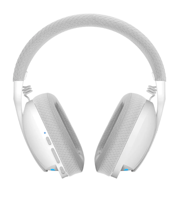 Redragong Skuld Pro 3-Mode Light-Weight Gaming Headset With Blacklight - H878WG - Gray