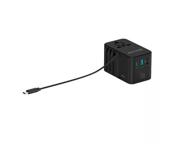 محول راف باور ٥ في ١ عالمي لـ ١٩٠ دولة بقوة ٧٠ واط - RP-PC1061