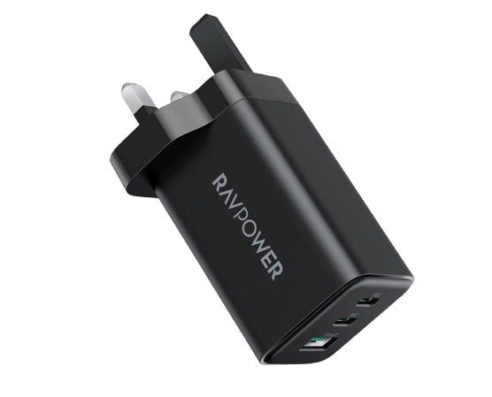 Ravpower PD Pioneer 65W Gan 3-Port Wall Charger - RP-PC172