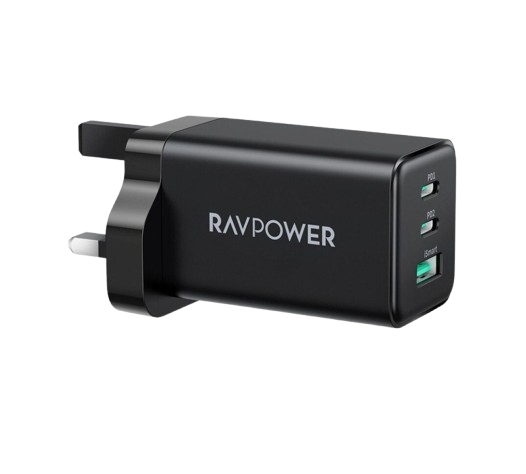 Ravpower PD Pioneer 65W Gan 3-Port Wall Charger - RP-PC172