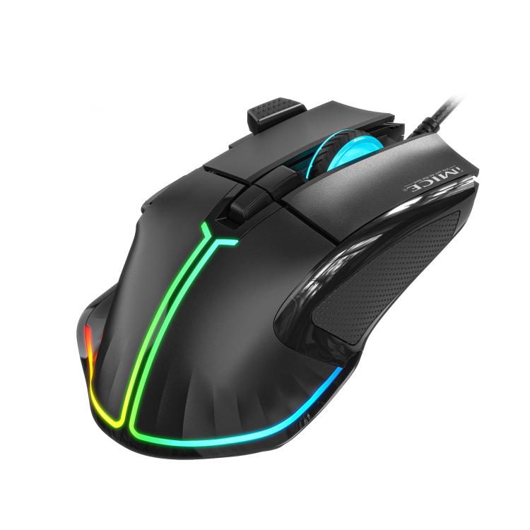 iMice Customizable Gaming Mouse With RGB Light - T50