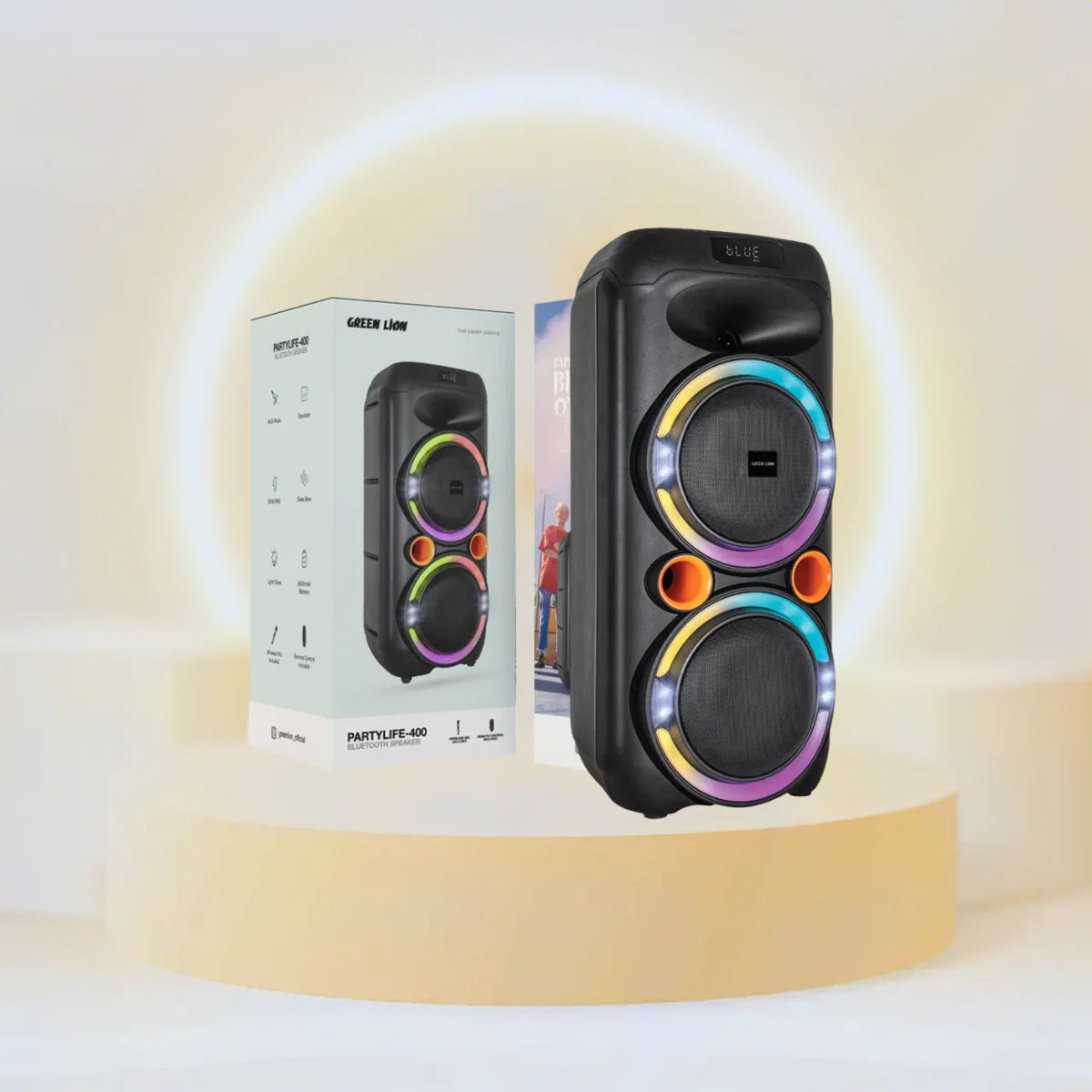 Green Lion Pratylife-400 Bluetooth Speaker With Mic