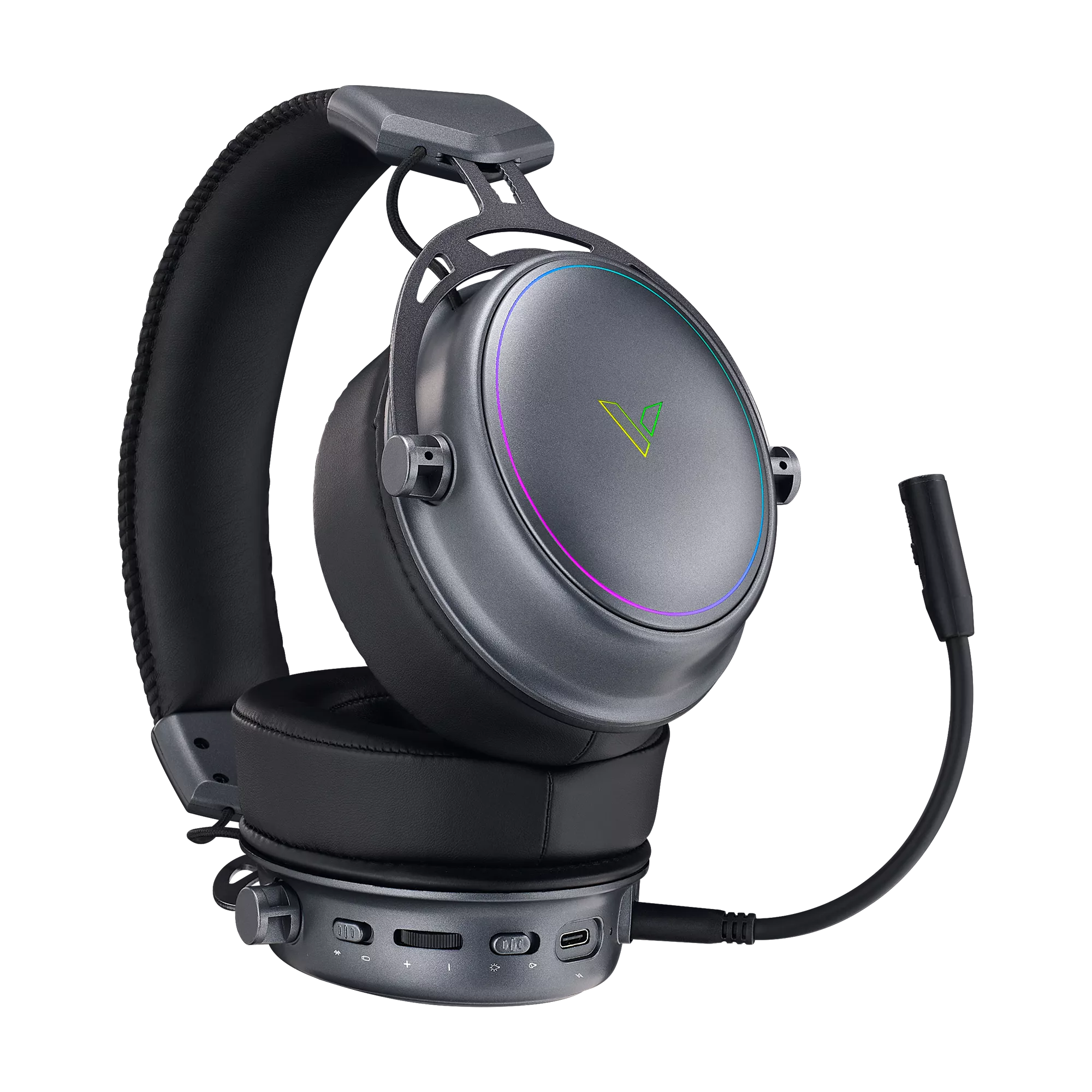 Rapoo Dual-Mode Wireless Backlit Game Headset - VH800 Black