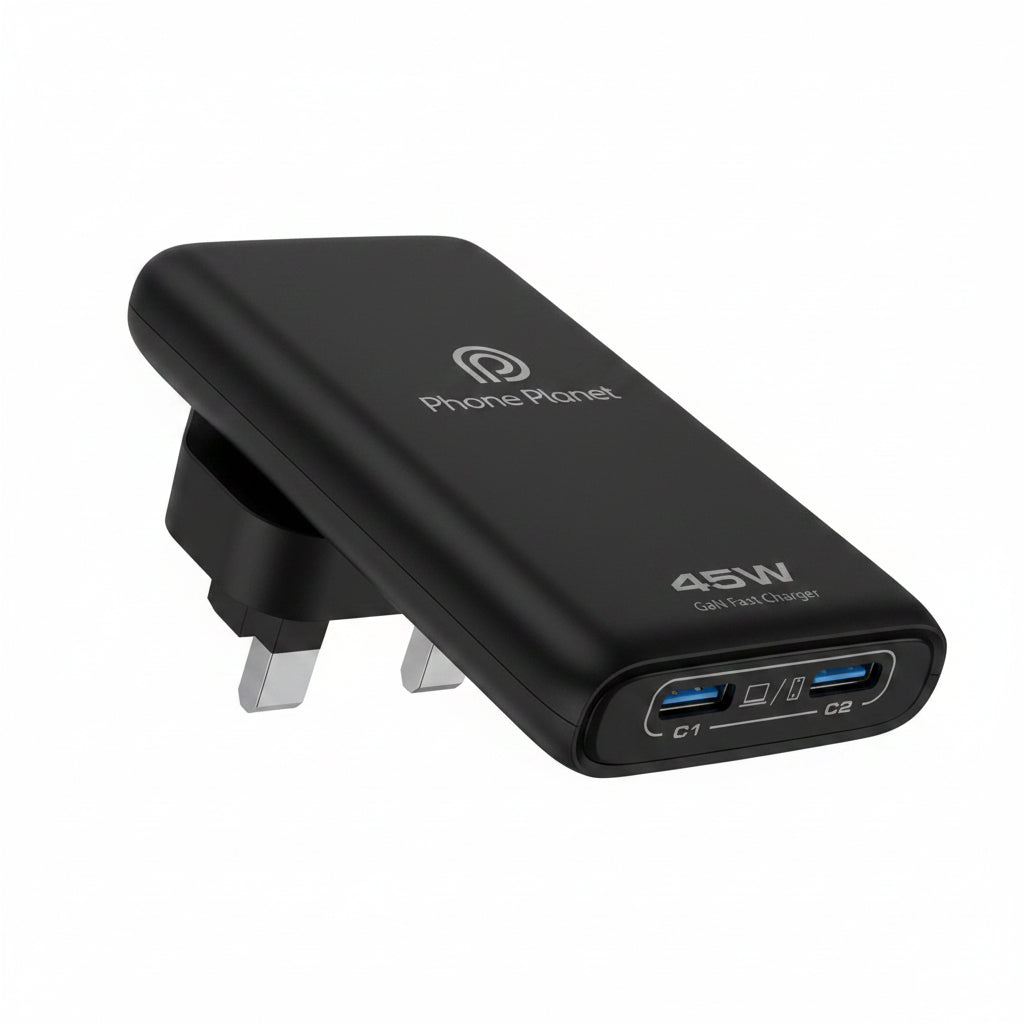 Phone Planet Universa Gan Fast Charger For Laptop And Mobile Phone 45W Max PP-45W Gan