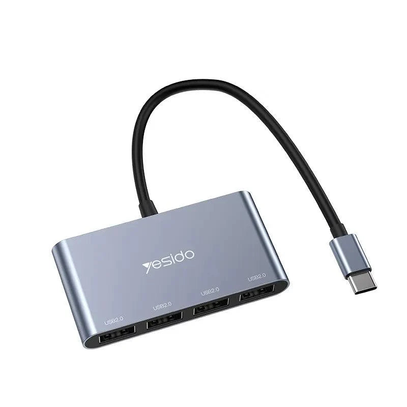 Yesido Hub Adapter Type-c High Speed Hub Splitter 4 USB - HB13