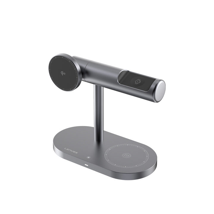 Lenyes Three-in-one Magnetic Wireless Charger PW319 Black