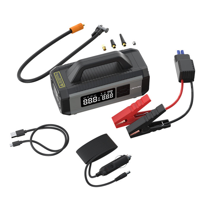 Lenyes Car Jump Starter With Air Pump 10000mAh LCI202