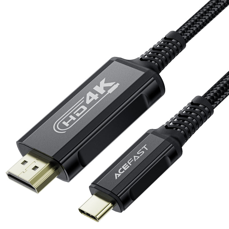 Acefast Fully Compatible 4K Video Cable Plug And Play USB-C TO HDMI 1.8m