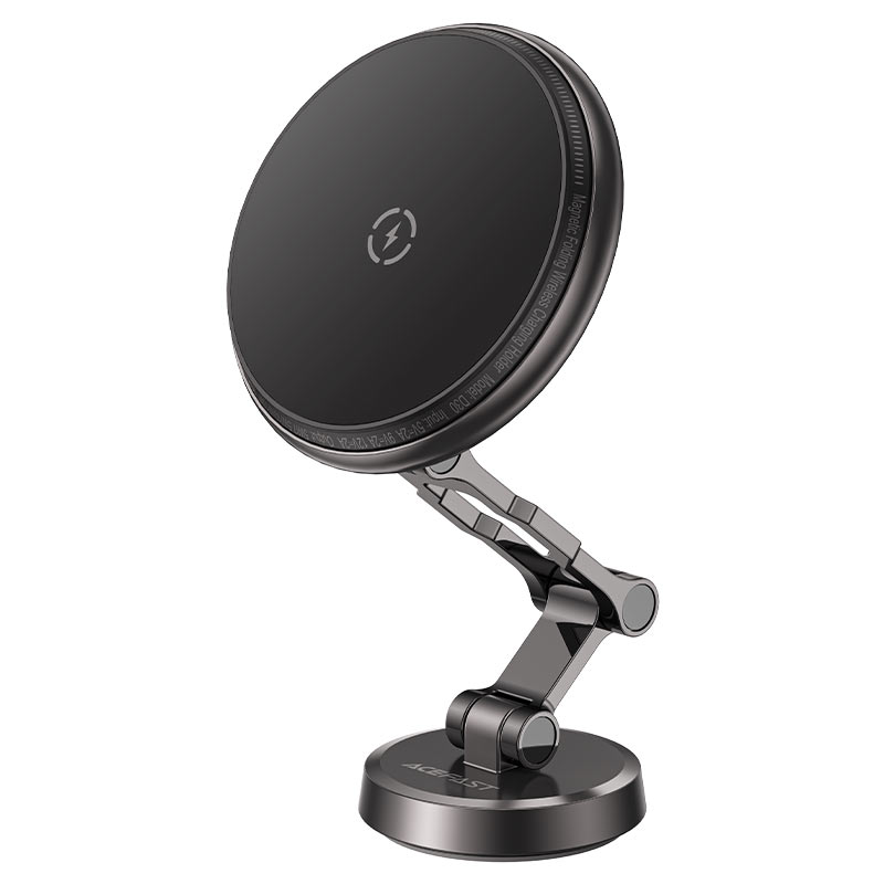 Acefast In-Car Phone Holder Magnetic Wireless Charging 15W - D30 Black