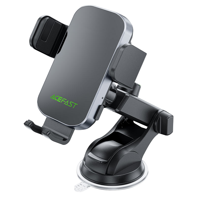 Acefast In-Car Phone Holder With 15W Fast Wireless ChargerAtumatic Clusing and Opening - D53 Black