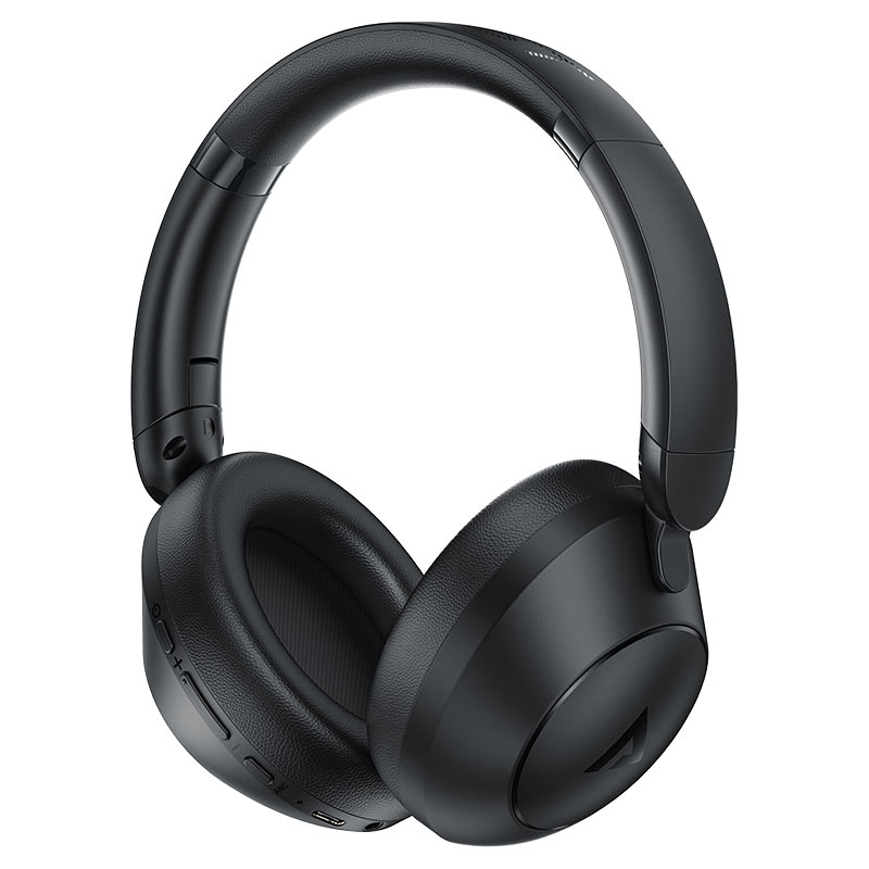 Acefast ANC Wireless Headset 40mm Professional Grade Hifi Drivers - H3 Black<br>
