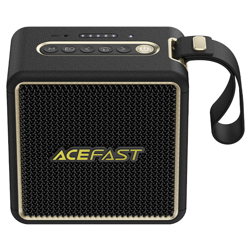 Acefast Portable Wireless Speaker 46W Sound Units High Peak Power RGB Lighting - K3 Nano Black