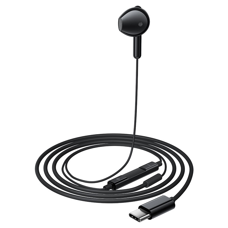 Acefast Wired Earphone With Mic Clear Sound&Comfortable Shape For USB-C - L9 Black