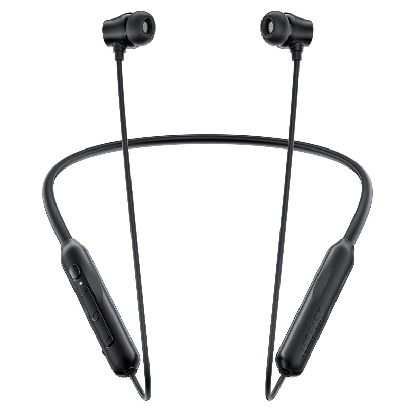Acefast Neck Hanging Wireless Headphones Active Noise Cancelling - N3 Black
