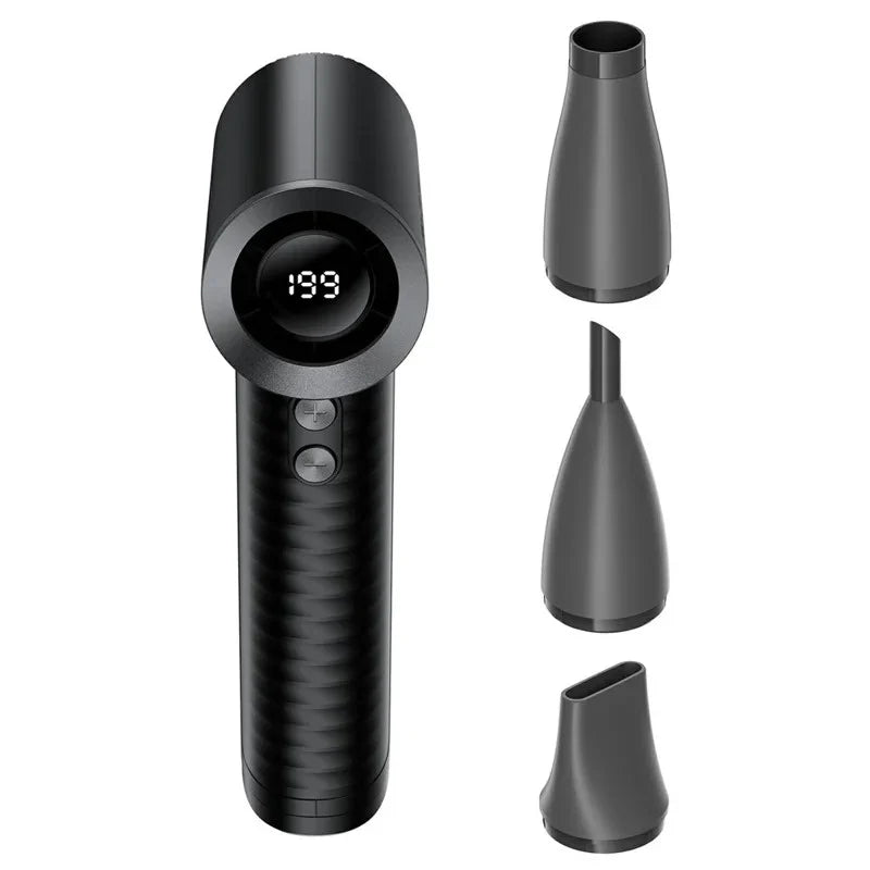Acefast Wireless Turbo Blower Fan Digital Display YF4 Black