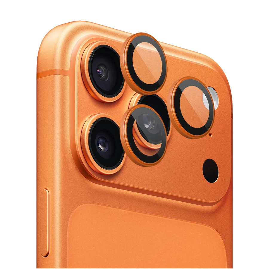iPhone Full Camera Lens For 17 Pro/17 Pro Max Orange Premium