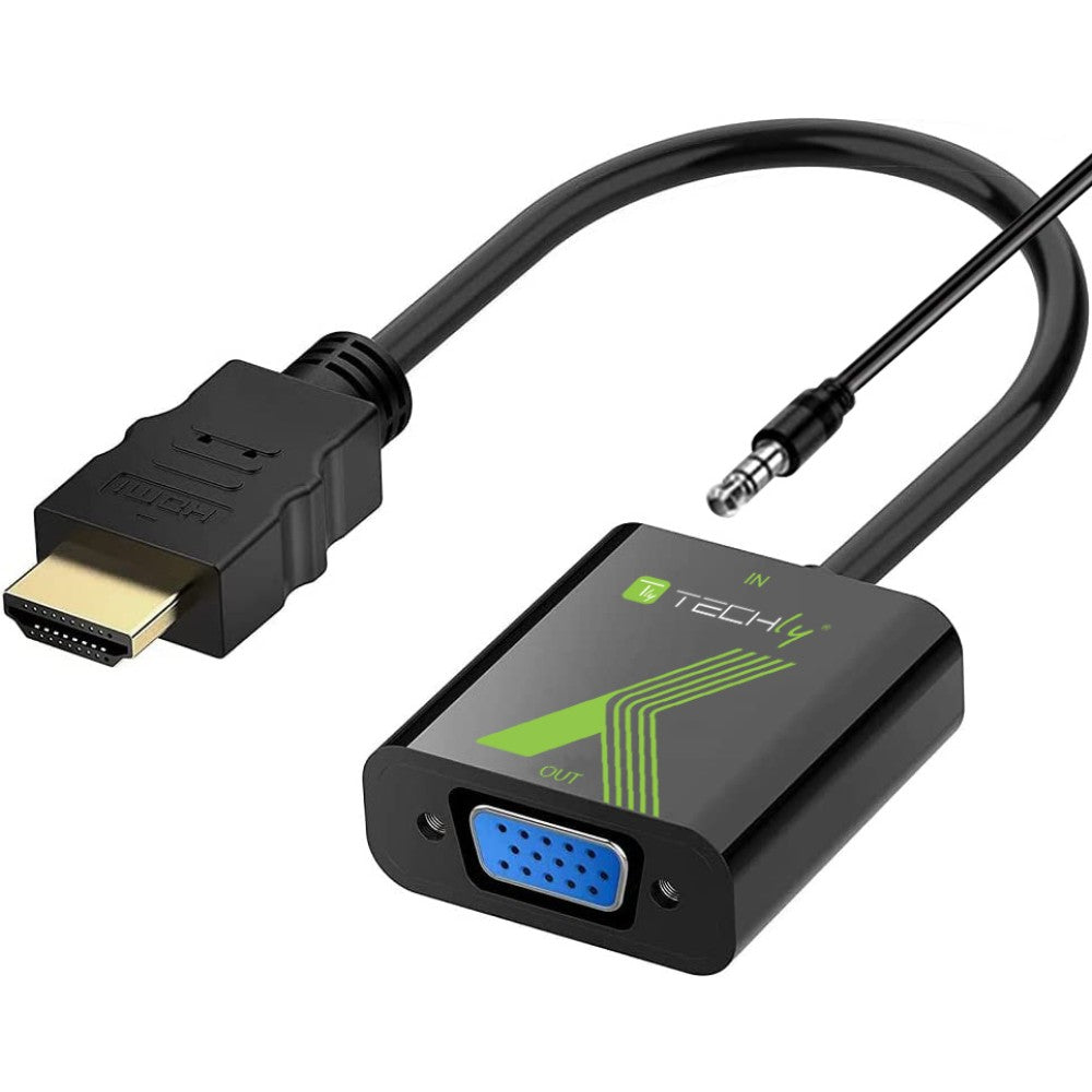 HOY ADAPTER HDMI-VGA+AUDIO