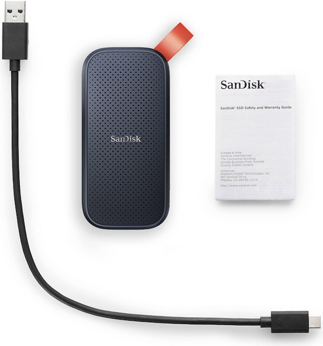 SANDISK PORTABLE SSD 2TB 520MB
