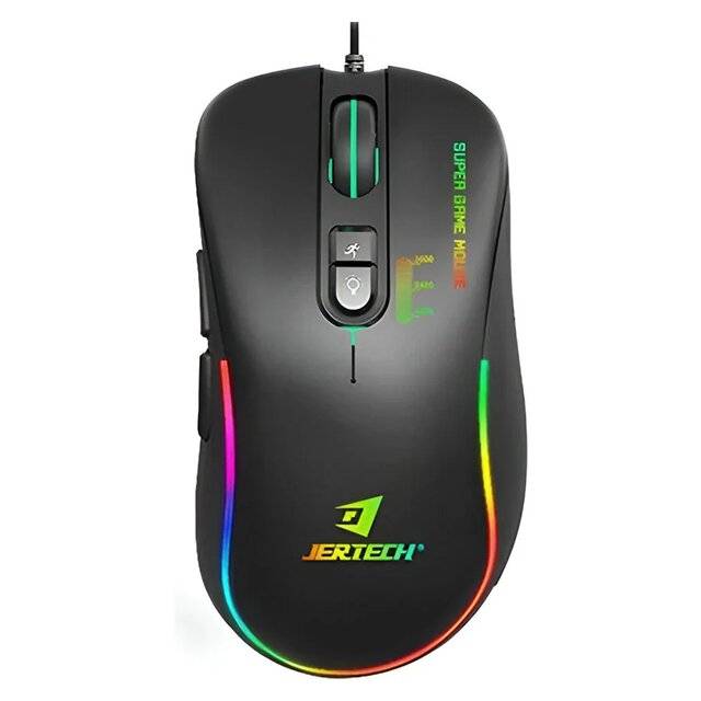\ Jertech Macro Pro Gaming Mouse - XP13 Guns Black