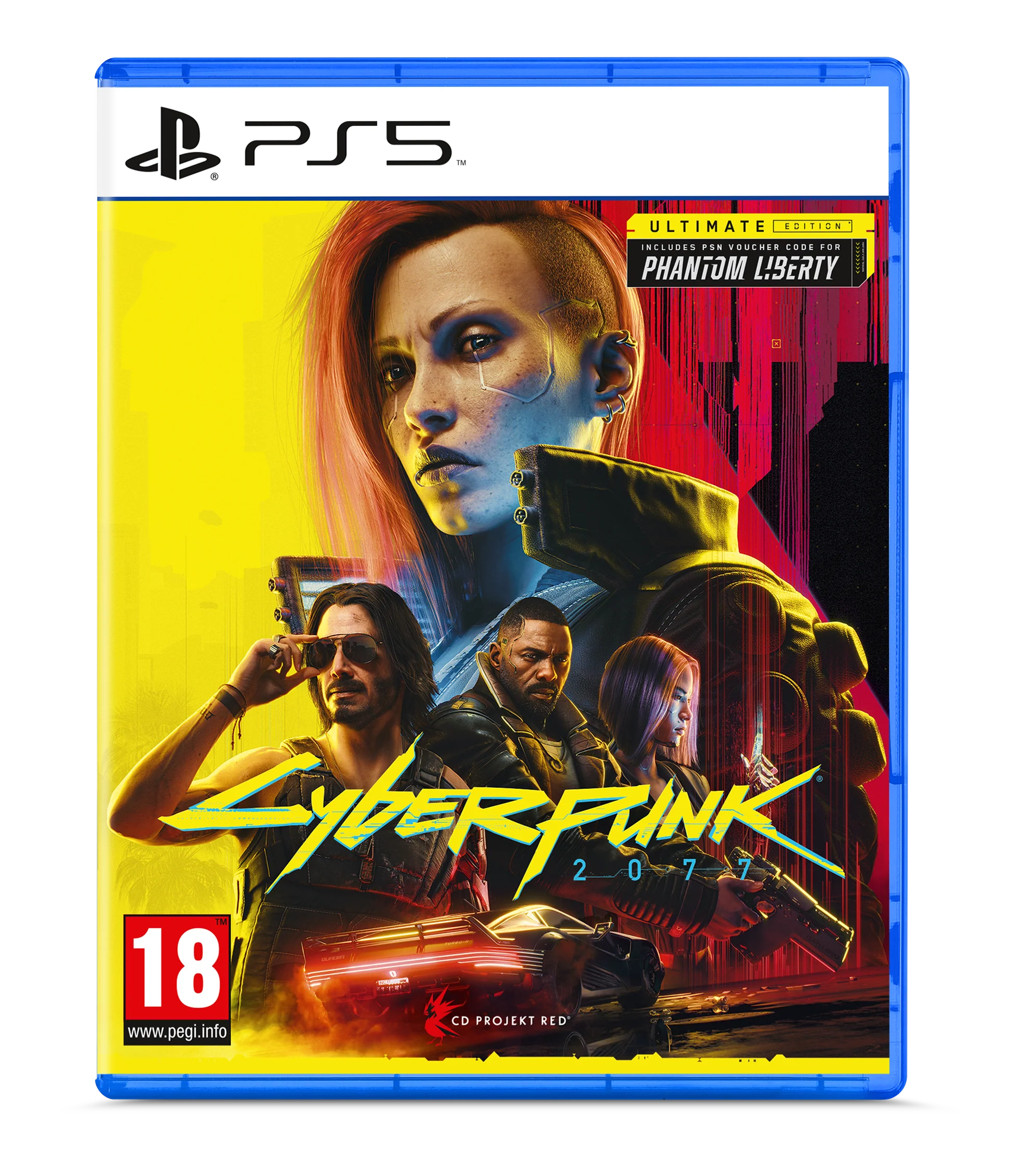 لعبة Cyberpunk Ultimate 2077 على PS5