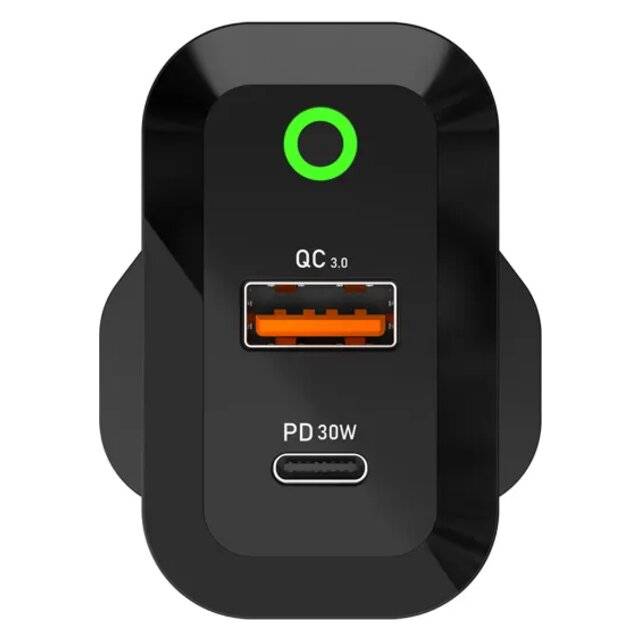 Phone Planet Universa Type-C Pd Charger With Dual Usb Ports 30W Max PP-30W Pdqcukl