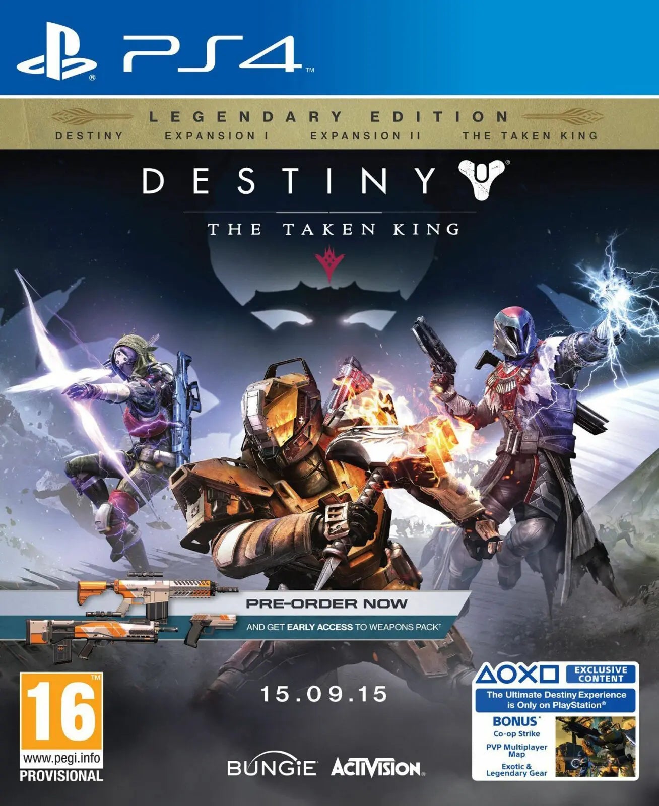 USED GAME PS4 DESTINY THE TAKEN KING
