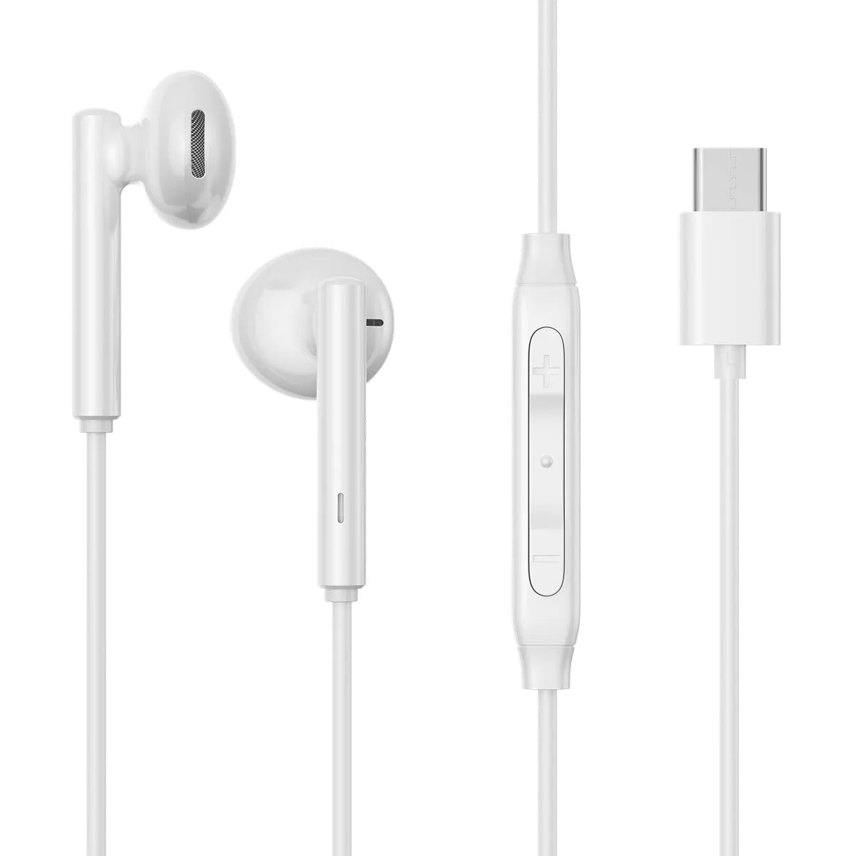 Joyroom Half In-Ear Wired Earphone JR-EC05 White
