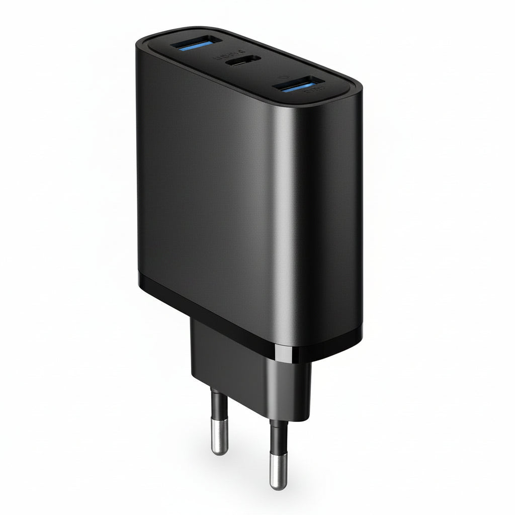 Lenyes 45W Gan Charger 3 Prot LCH78-UK Black
